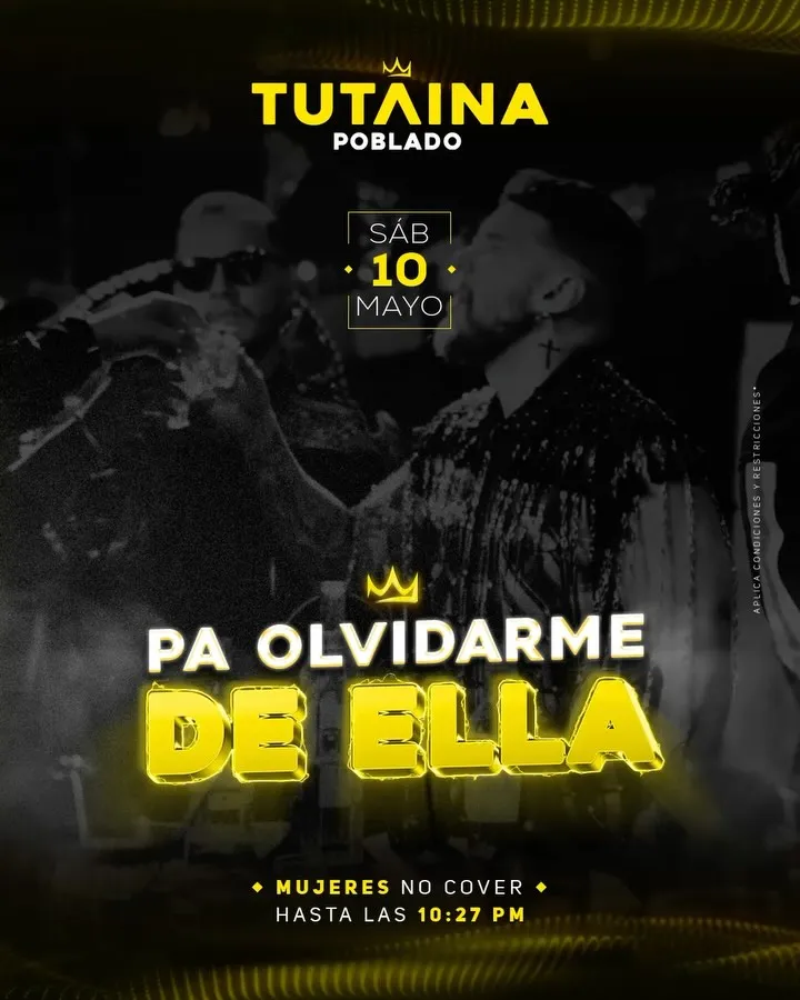 pa olvidarme de ella