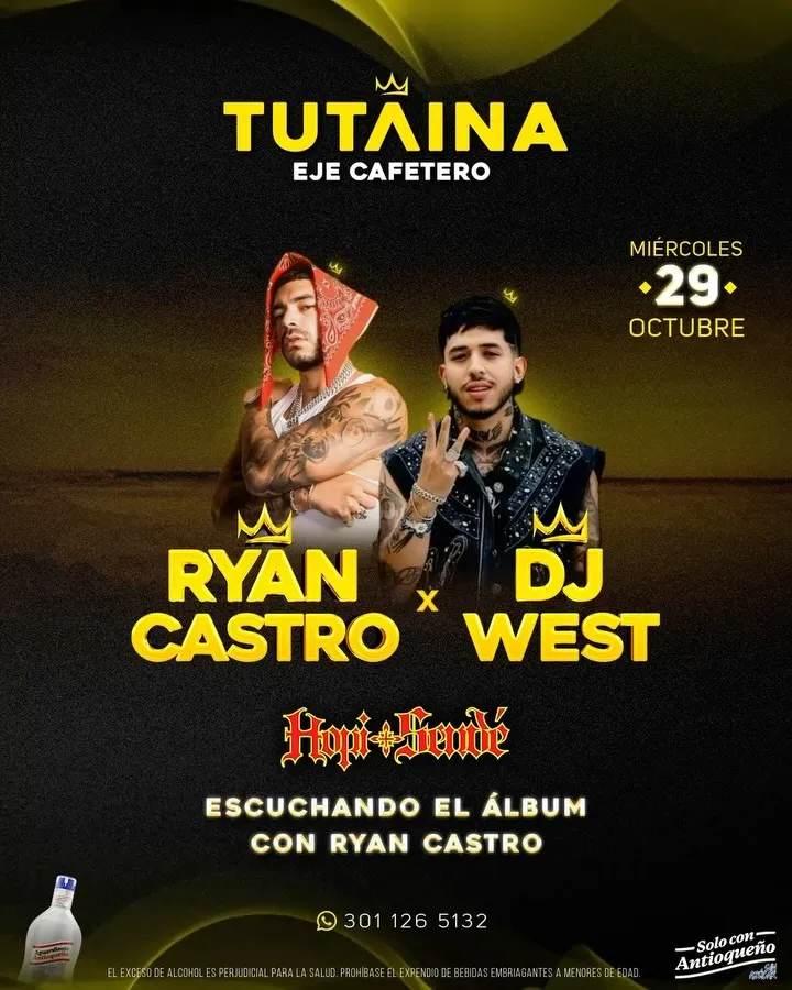 RYAN CASTRO Y DJ WEST