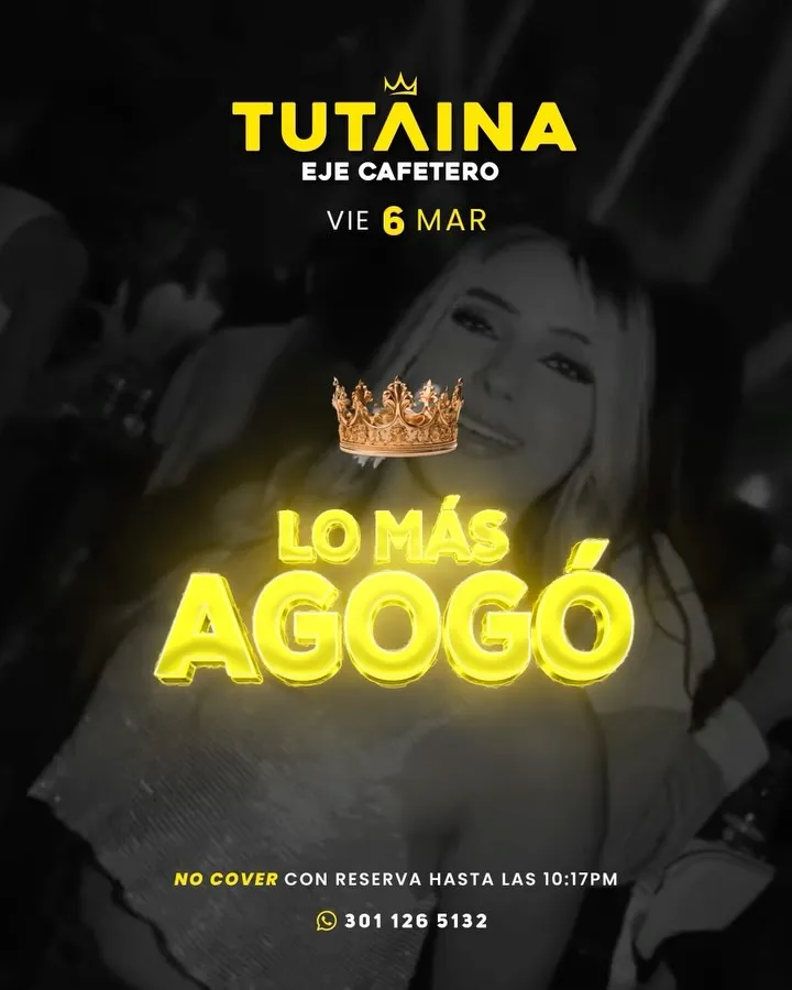 Lo mas agogรณ evento Eje cafetero | Tutaina