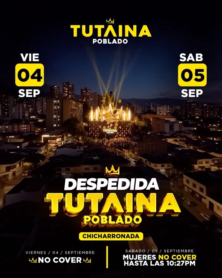 Despedida tutaina Poblado