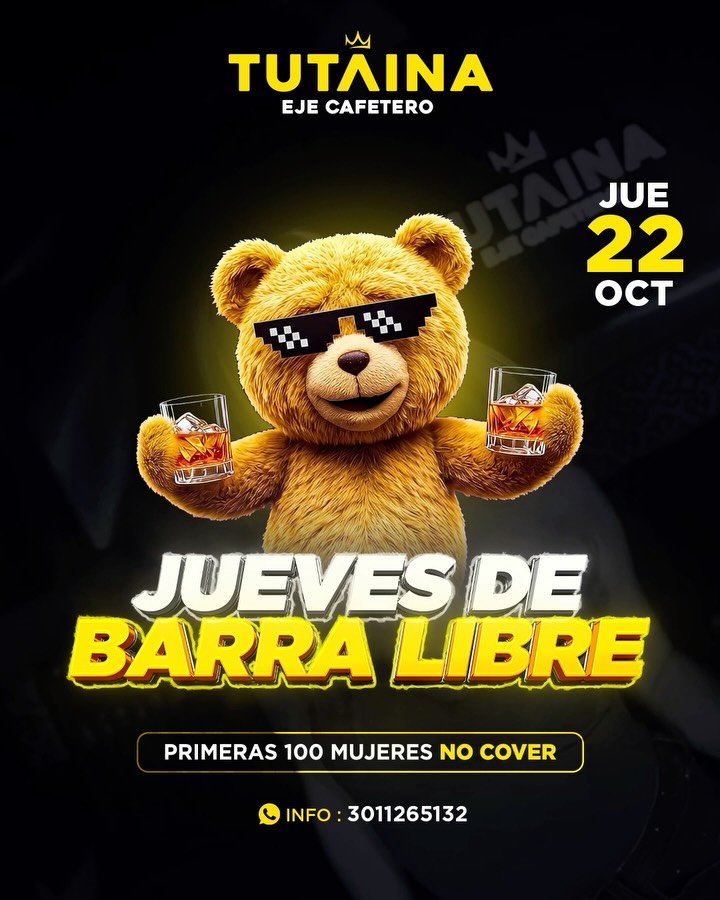 Jueves de barra libre